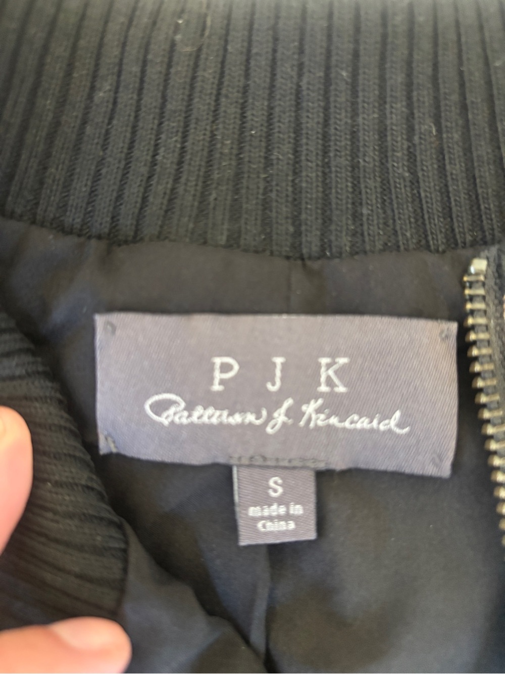 PJK Patterson J. Kincaid silk bomber jacket - Picture 2 of 5